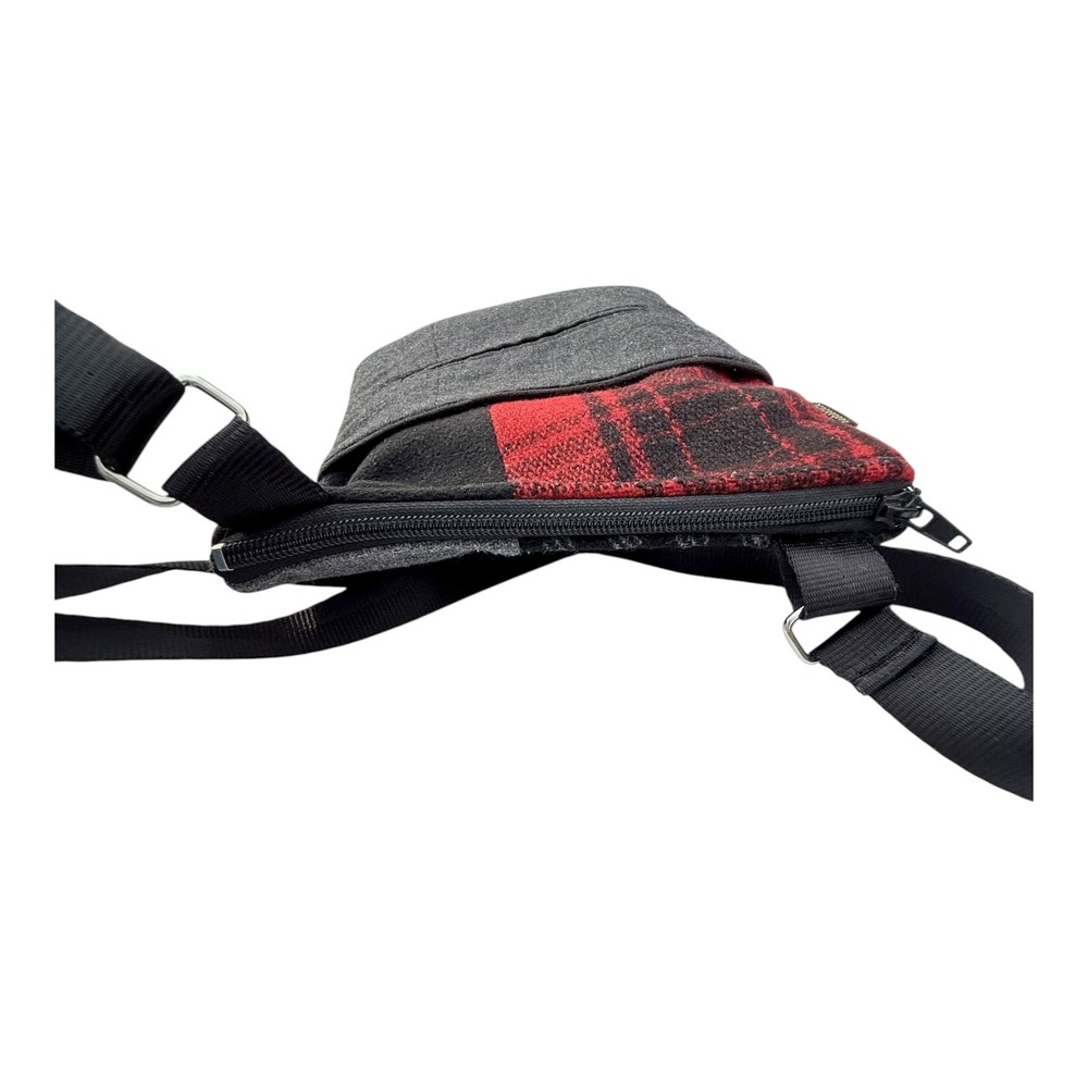 Baabaazuzu Upcycled Patchwork Wool Adjustable Cro… - image 6